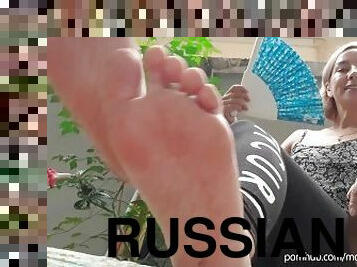 ruso, madurita-caliente, esclava, pies, primera-persona, fetichista, dominación-femenina, gigante