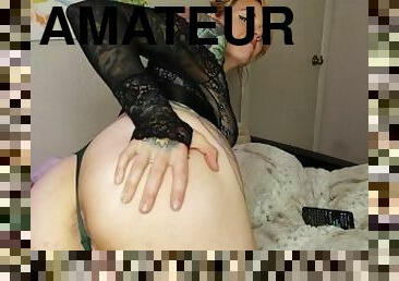 amateur, anal, point-de-vue, fétiche, solo, tatouage