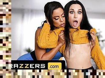 gros-nichons, chatte-pussy, babes, interracial, lesbienne, latina, pornstar, doigtage, seins, bout-a-bout