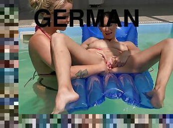 German Blonde Teen Get Fucked
