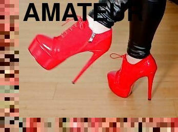 ASMR Ultra Tall High Heels and Crossed Legs Pleasure