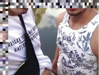 OUTDOOR Young couple fucks in the mountains during an excursion !!