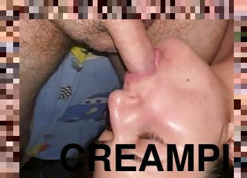 tussu, pritsima, anaal, jobipauk, creampie, sperma, oraal, munad, munn, imemine