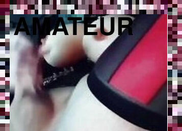 masturbation, amatör, cumshot, dusch, ensam