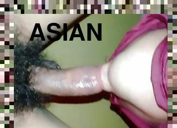 asiatique, amateur, fellation, énorme-bite, gay, minet, bite, sucer