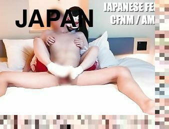 asiatisk, bröstvårtor, orgasm, amatör, japansk, slav, cfnm, sprut, älskarinna, footrunk