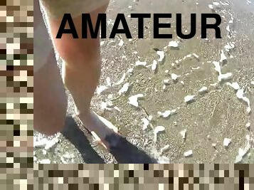 cul, masturbation, collants, public, amateur, anal, jouet, gay, plage, pieds