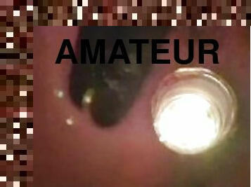 Fully analy inserted led buttplug