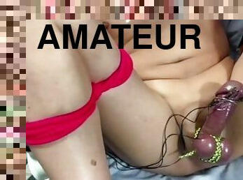 masturbation, amateur, ejaculation-sur-le-corps, japonais, bdsm, solo, bondage