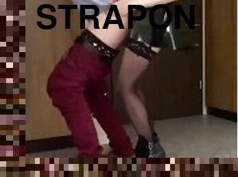 strap-on, anal, bdsm, slav, slyna, bitch, älskarinna, dominans