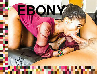Ebony Housewife Didn't Convince Producer in Amateur Casting