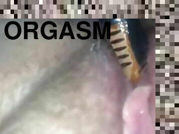 Late night fun with my creamy pussy