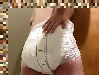 ABDL diaper boy mess