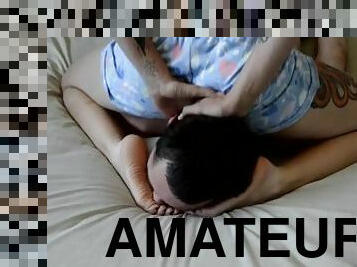 amatør, fødder, fetish