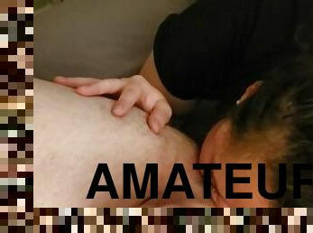 amatör, anal, hardcore, flickvän, fetisch, rövhål, brunett, hårt