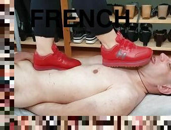 sport, amateur, française, pieds