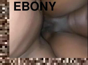 rumpe, doggy, pussy, amatør, cumshot, ebony, hjemmelaget, par, cum, stram