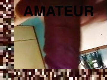 masturbation, amatör, avrunkning, ensam, kuk