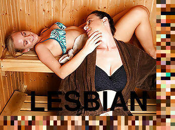 It Gets Steamy In The Hottub With These Old And Young Lesbians - MatureNL