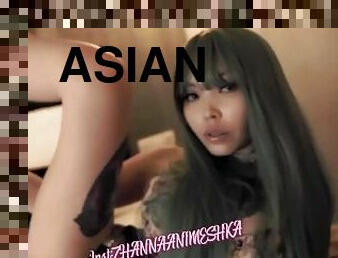 asia, amatir, lesbian-lesbian, manis-sweet, seorang-diri, erotis, tato