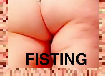 fisting, fitta-pussy, amatör, cumshot, bdsm, ensam, bondage, kuk