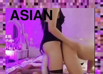 asiatisk, masturbation, shemale, anal, tonåring, transa, ladyboy, thailändsk