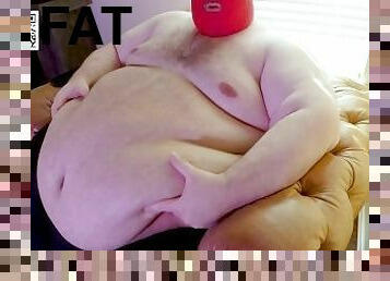 Bearhemoth Huge Belly Jiggle plus Slow Motion - Giant six foot four, 702+ pound Superchub!