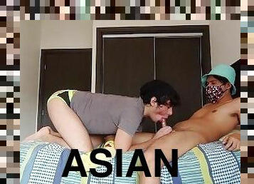 asiático, anal, mamada, polla-enorme, interracial, gay, japonés, corrida, oral, gay-joven