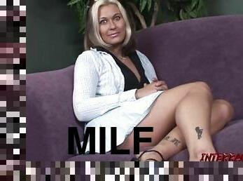 MILF Cindy gets Creampied by Blackzilla on the Casting Couch