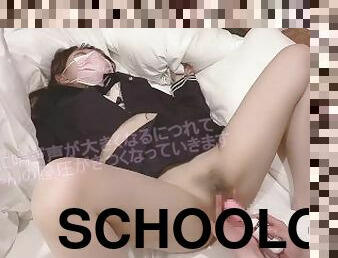 [10???]???????????????????????????(????)Teen Schoolgirl climaxes repeatedly in uniform[photographing