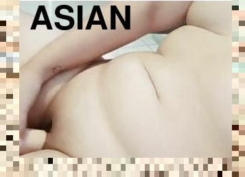 asiatisk, masturbation, fitta-pussy, amatör, brudar, milf, leksak, pov, kåt, bukkake