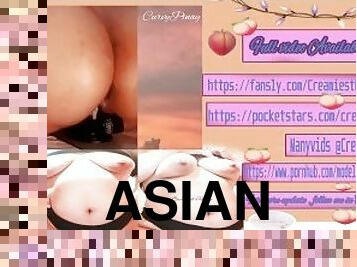 asiatisk, röv, masturbation, amatör, brudar, leksak, ritt, dildo, filipinsk