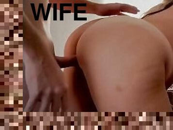 Pounding wife until we both cum