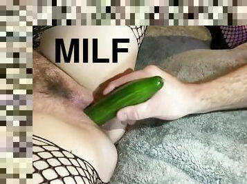 gros-nichons, orgasme, chatte-pussy, giclée, amateur, milf, jouet, couple, légume