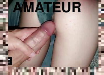 tricherie, levrette, énorme, monstre, orgasme, chatte-pussy, amateur, point-de-vue, culotte, ejaculation