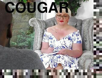 Bbc Cougar Sucking That Big Black Cock - Candy Cummings