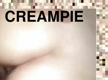 Creamy whit girl pussy