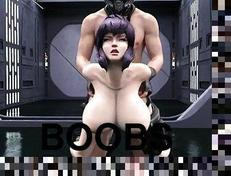 Motoko Kusanagi - 3D Porn Animation