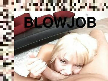 Sweet Blonde MAYA HILLS POV Hot Facial Blowjob