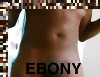 amateur, maduro, negra-ebony, polla-enorme, interracial, a-solas, hotel, realidad, polla