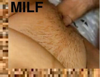 pappa, fitta-pussy, amatör, brudar, gigantisk-kuk, milf, kåt, tight, farsan, vått