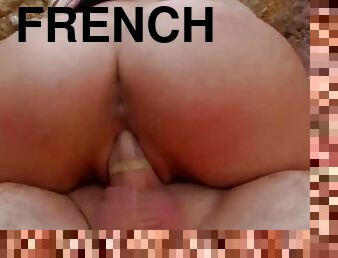 French beauty takes a nice solid cock inside her