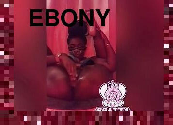 Flexible Ebony Masturbating • Fingering My Tight Wet Pussy ???? • Ebony Solo