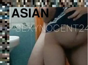 asia, mandi, posisi-seks-doggy-style, amatir, sayang, penis-besar, remaja, homo, filipina, penis