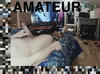 gigantisk, masturbation, amatör, cumshot, gigantisk-kuk, avrunkning, bbw, juckande, massiv, ensam