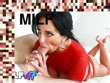 mogen, avsugning, cumshot, gigantisk-kuk, milf, hardcore, mamma, avrunkning, pov, mor