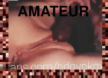 masturbation, amatör, brudar, gigantisk-kuk, blandade-raser, par, dildo, ensam, kuk