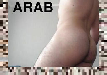 Straight arab hairy ass show on cam (1/2)