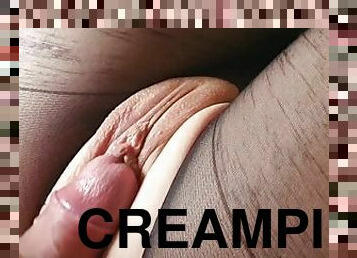 pappa, strømpebukse, offentlig, pussy, amatør, cumshot, milf, creampie, pov, cum