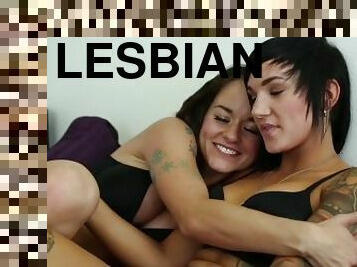Two Horny Lesbians Moan Out In Pleasure With Each Other